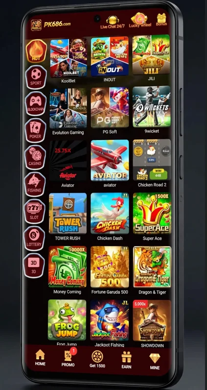 PK686 APK Game Download For Pakistani Users
